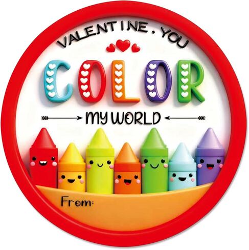 ملصقات عيد الحب السعيد - من وإلى ملصقات هدايا عيد الحب - 60 قطعة من ملصقات أسماء عيد الحب لأختام البطاقات والأظرف وصناديق الهدايا وتغليف هدايا عيد الحب لتزيين حفلات عيد الحب in Kuwait