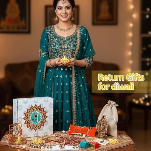 30 قطعة من هدايا ديوالي، حامل بخور اللوتس، هدايا الإرجاع الهندية لمجموعة بوجا، حامل أعواد بخور اللوتس الذهبي in Kuwait