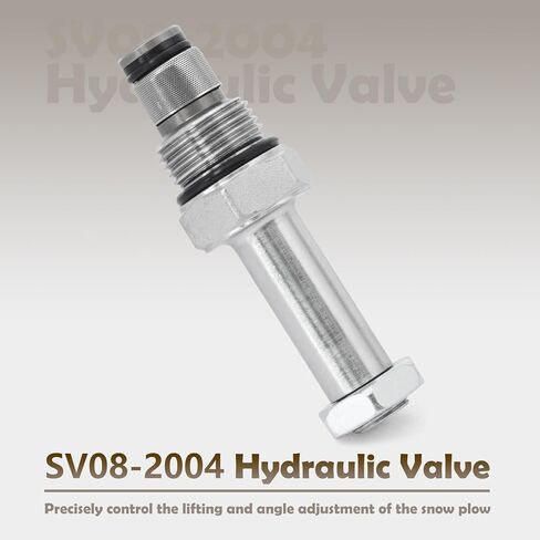 SV08-2004 Hydraulic Cartridge Valve Lift & Angle 20 Replacement for Boss RT3 Snow Plow for SnowEx for Western for Fisher UTV Straight Blades, Replace HYD01637 49227K 49227 in Saudi Arabia