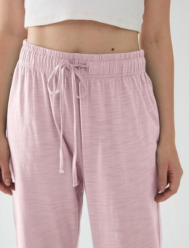 Womens Pajama Pants Lightweight Casual Comfy Lounge Palazzo Pants Sleepwear Loungewear PJs Bottoms with Pockets in Saudi Arabia