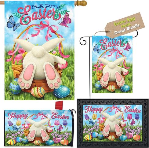 Briarwood Lane Easter Bunny and Tulips Primitive Design Collection in Saudi Arabia