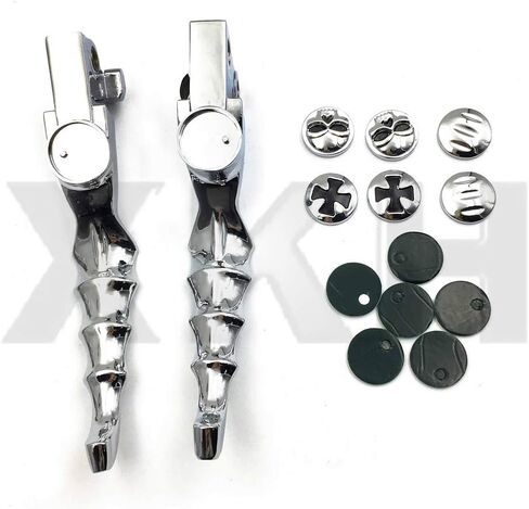 XKH- ذراع فرامل قطع غيار الدراجات النارية متوافق مع Street Glides Road Kings Chrome [B00Y44IEJ2] in Kuwait