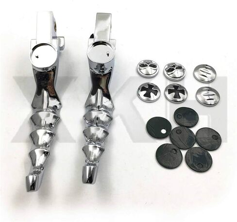 XKH- ذراع فرامل قطع غيار الدراجات النارية متوافق مع Street Glides Road Kings Chrome [B00Y44IEJ2] in Kuwait