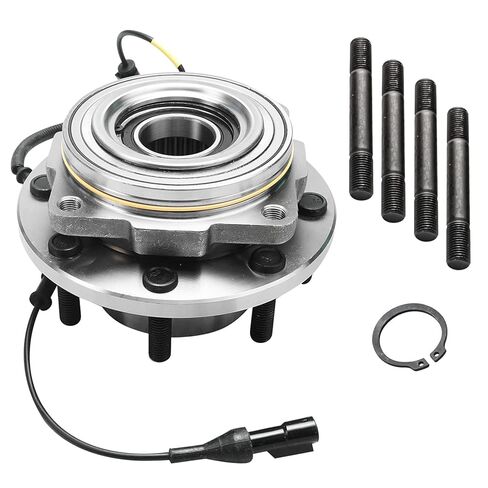 Detroit Axle - Front Wheel Bearing Hub for 92-03 Toyota Camry Sienna Solara Lexus ES300 RX300, 95-04 Avalon Replacement 1992 1993 1994 1995 1996 1997 1998 1999 2000 2001 2002 2003 Wheel Bearing Hub in Saudi Arabia