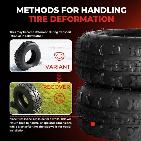 Set of 2 21x7-10 ATV UTV Tires,21x7x10 All-Terrain Tires,4-Ply Rated,Tubeless in Saudi Arabia