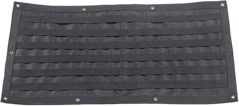 MagiDeal Tailgate Storage Bag Interior Storage Trunk Storage Bag Universal Cargo Organizer for Jk Tailgate Molle Panel, 73.3X36X2cm, Black in Saudi Arabia