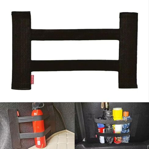 Car Trunk Organizer Straps - Car Storage Organizer Straps, Car Accessories Cargo Storage Strap | Heavy Duty Trunk Organizer the Cluttered Trunk Keeps Items Rolling Around in Saudi Arabia