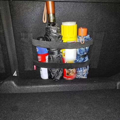 Car Trunk Organizer Straps - Car Storage Organizer Straps, Car Accessories Cargo Storage Strap | Heavy Duty Trunk Organizer the Cluttered Trunk Keeps Items Rolling Around in Saudi Arabia