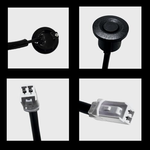 2 pcs.Back Trunk Door Liftgate Lock Push Switch for Mazda 3 M3 Hatchback 2010-2013 | Replaces BBN9624B0C08 BBN9-62-4B0C-08 in Kuwait