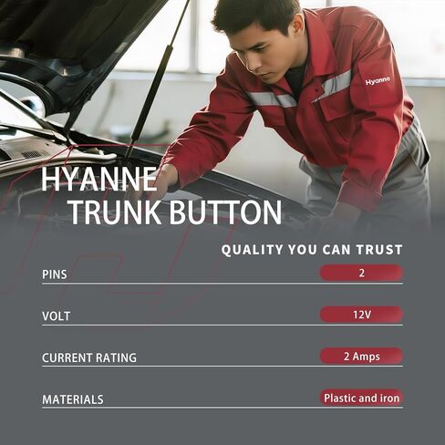 Hyanne Trunk Button Realse Switch استبدال لسيارات BMW 1 E88 E82 07-13 3 E90 04-11 كوبيه 07-13 5 E60 01-09 E61 04-10 X1 E84 09-15 X5 E70 08-13 X6 E71 E72 08-14 OE #:51247118158 7118158 in Saudi Arabia