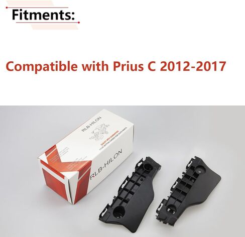 RLB-HILON Front Bumper Bracket Compatible with Toyota Prius C 2012 2013 2014 2015 2016 2017 Year, for Left and Right Side in Saudi Arabia