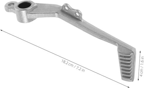 Motorcycle Rear Brake Pedal Foot Lever Replacement Compatible with Honda 2007-2012 Durable Rear Brake Foot Pedal Easy Installation in Saudi Arabia
