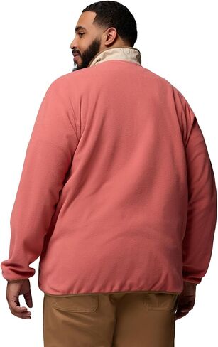 Columbia Men's Sequoia Grove Full Zip Fleece Jacket, Washed Red/Ancient Fossil, XX-Large in Saudi Arabia