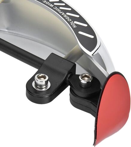 Motorcycle Rearview Mirror, 180 Degree Wide Angle Safety Rear View Mirror Silver Chrome Blind Spot Side Mirror for Motorcycle Cruiser Sport Bike Street Bike Scooter in Saudi Arabia