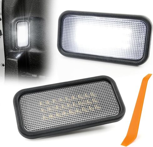 مصباح سرير شاحنة LED من TOP-MAX لـ 2019-2026 Chevy Silverado GMC Sierra 1500 2500HD 3500 HD 6000K أبيض LED، مصابيح سرير شحن ساطعة لـ 2024 2025 Sierra EV Cadillac Escalade IQ (2-PACK) in Saudi Arabia