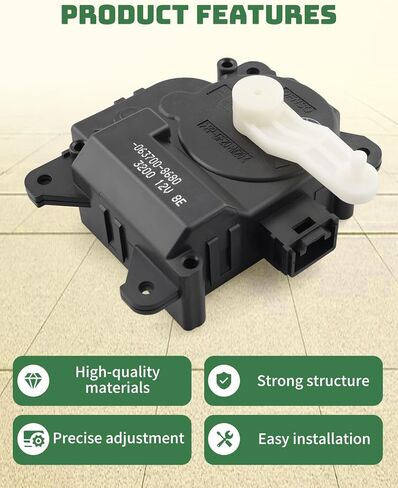 مشغل باب مزيج HVAC يناسب تويوتا سيينا كامري سولارا هايلاندر 2004-2008 لكزس RX330 RX350 2004-2009، التحكم في مزيج مكيف الهواء من جانب الركاب، استبدال 87106-08060 in Kuwait