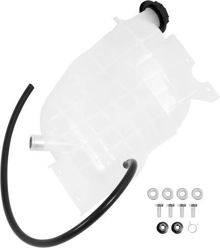 Coolant Reservoir Compatible with 2004-2007 Ford F-650 F-750 Plastic White in Saudi Arabia