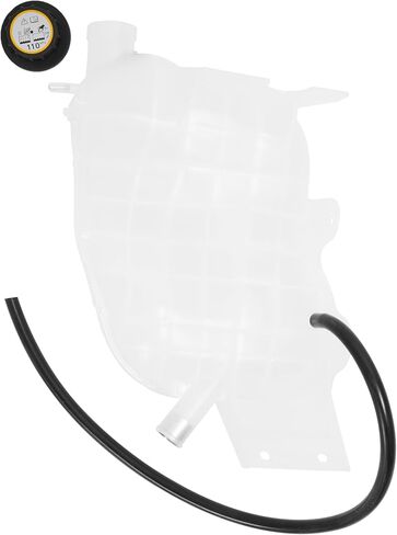 Coolant Reservoir Compatible with 2004-2007 Ford F-650 F-750 Plastic White in Saudi Arabia