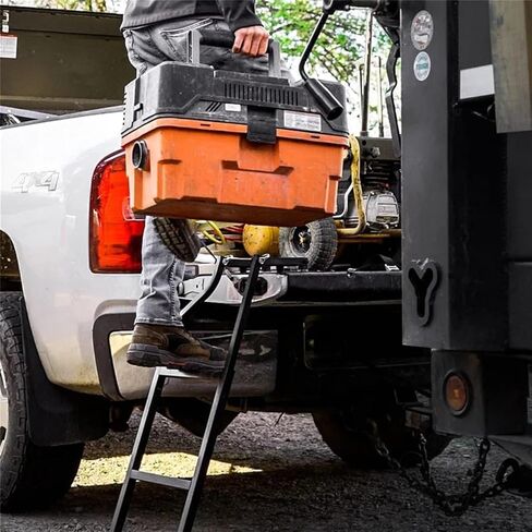 Car Universal 42inch Rear Door Tailgate Ladder Compatible for Trucks Car Pickup Truck Tailgate Ladder Tailgate Ladder Exterior Accessories in Saudi Arabia