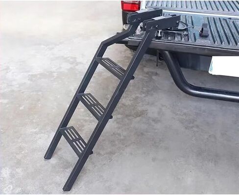 Universal Tailgate Rotary Ladder Suitable Compatible for Pickup Truck Car Rear Door Ladder Tailgate Folding Ladder Auxiliary Ladder 126CM in Saudi Arabia