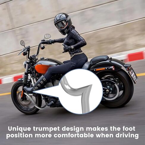 قضيب حماية المحرك للطرق السريعة من أجل Harley Davidson Touring Road Glide Road King Street Glide Electra Glide CVO وTrike موديلات 2009-2025 2026، كروم in Kuwait