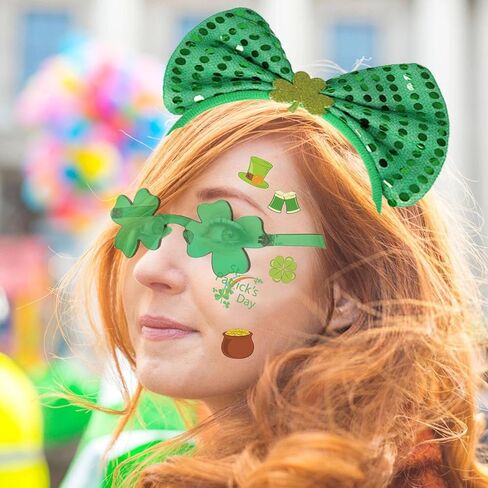 St. Patrick's Day Headbands Irish St Patricks Day Green Headwear Photo Props in Saudi Arabia