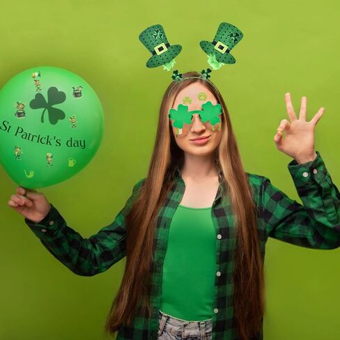 St. Patrick's Day Headbands Irish St Patricks Day Green Headwear Photo Props in Saudi Arabia