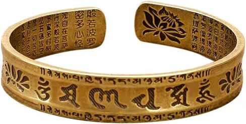 LIYAPEI خمر النحاس النقي الإسورة سوار قابل للتعديل حماية الطاقة تاليسمان فنغ شوي الكفة مجوهرات للرجال والنساء in Kuwait