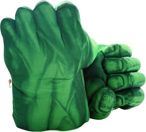 Boxing Hands Gloves Cosplay Costumes Fists,Big Soft Plush Hero Fists,Cosplay Halloween, Roleplay Gift for Birthday, Christmas (Green) in Saudi Arabia