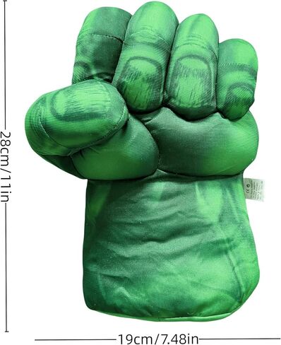 Boxing Hands Gloves Cosplay Costumes Fists,Big Soft Plush Hero Fists,Cosplay Halloween, Roleplay Gift for Birthday, Christmas (Green) in Saudi Arabia
