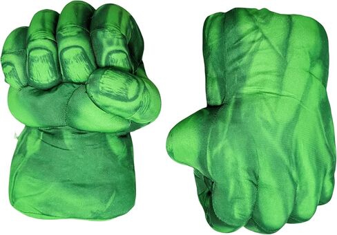 Boxing Hands Gloves Cosplay Costumes Fists,Big Soft Plush Hero Fists,Cosplay Halloween, Roleplay Gift for Birthday, Christmas (Green) in Saudi Arabia
