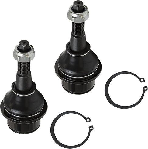 محور ديترويت - طقم تعليق أمامي 10 قطع لـ 2013-2018 Ram 1500، 2019-2024 Ram 1500 Classic [5-Lug]، 2 مفاصل كروية سفلية 4 قضبان ربط داخلية وخارجية، 2 وصلات شريط Sway، 2 استبدال الحذاء in Kuwait