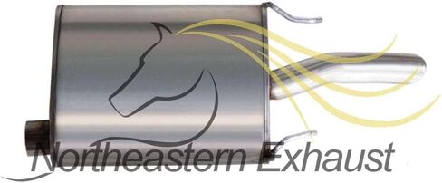 Northeastern Exhaust Stainless Steel Intermediate Pipe Muffler Compatible for Chevrolet Impala 2006-2011 3.5L, Automotive Replacement Part, Includes Clamps in Saudi Arabia