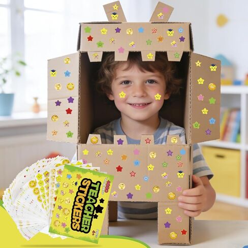 ملصقات مكافآت للفصل الدراسي للأطفال - 4880 ملصقًا للمعلم لمكافأة الفصل الدراسي، تحفيزية للطلاب (ملصقات المعلم) in Kuwait