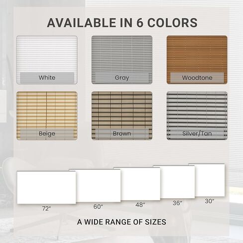 ستائر PowerSellerUSA البيضاوية اللاسلكية، ظلال دوارة قابلة للطي للنوافذ والأبواب، تصفية الضوء ومعالجة نافذة الخصوصية للمنزل - 48 بوصة (عرض) × 72 بوصة (طول) أبيض in Kuwait