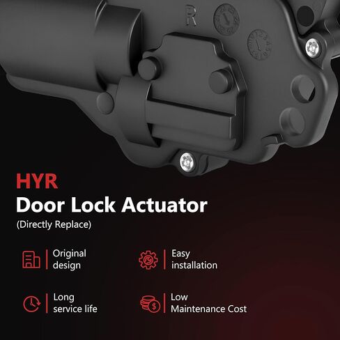HYR Power Door Lock Actuator Compatible with Ford F150 F250 F350 F450 F550 Excursion Expedition, Lincoln Navigator, Mercury Monterey Sable, Front or Rear Right Side, 746-149 F81Z25218A42AA, 2 Pins in Saudi Arabia