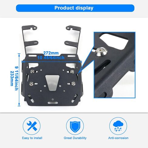 Rear Luggage Rack Fit for NC750X NC700X NC750S NC700S NC750D Automatic DCT 2025-2012 Motorcycle Tail Cargo Rack Rear Rack Shelves in Kuwait