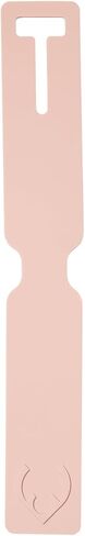 ANTLER Luggage Tags - Durable Rubber, for Suitcases & Travel Bags, Assorted Colors, Easy ID & Personalization, Fits Most Suitcases - 1.5 x 10.5 in - Coral Orange in Saudi Arabia