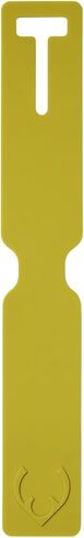 ANTLER Luggage Tags - Durable Rubber, for Suitcases & Travel Bags, Assorted Colors, Easy ID & Personalization, Fits Most Suitcases - 1.5 x 10.5 in - Coral Orange in Saudi Arabia