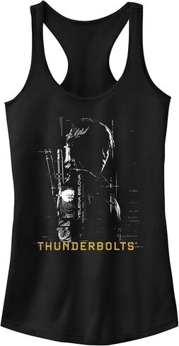 Marvel Junior's Thunderbolts Yelena Silhouette Racerback Tank Top in Saudi Arabia