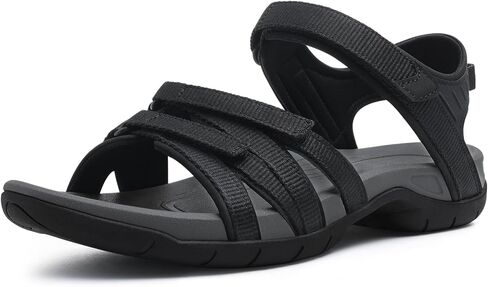 shevalues Hiking Sandals for Women Comfortable Outdoor Walking Sport Sandal with Adjustable Straps and Arch Support in Saudi Arabia