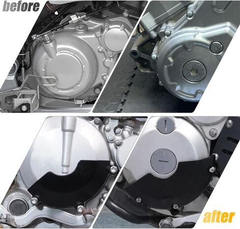 Engine Stator Clutch Cover Guard Protector Fit for KLX250/KLX250S/KLX250SF 2009-2020, KLX300/KLX300R/KLX300SM 2021-2024 in Kuwait