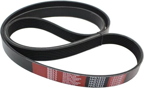 AUCERAMIC Engine Serpentine Drive Belt Fit 2008-2012 for Honda Accord L4 2.4L Replace# K070721 7PK1835 56992R40A01 in Saudi Arabia