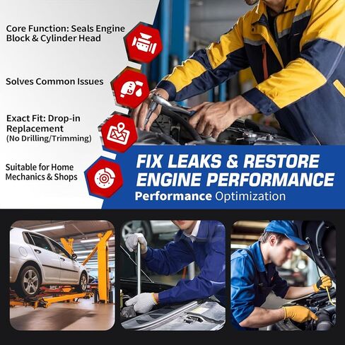 مجموعة حشية الرأس HS26487PT-2 متوافقة مع Explorer Flex Taurus Sedan Edge 3.5L V6 DOHC 2011-2019، استبدل HGS4213 HS54658A in Kuwait