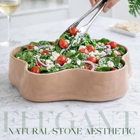 Modern Glass Decorative Bowl for Kitchen & Home Decor – Handmade Unique Design Key Bowl for Entryway Table, Living Room, Premium Candy Bowl, Fruit Bowl for Kitchen Counter in Saudi Arabia