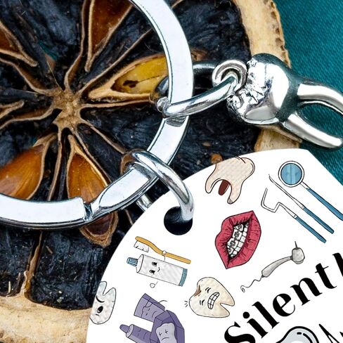 Dentist Gift For Women Dental Hygienist Gifts Dental Assistant Accessories Tooth Keychain For Dentists Graduatioin Birthday Retirement Appreciation Gift in Saudi Arabia