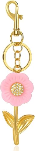 Daisy Bag Charms Purse Charms for Handbag Backpack Charm Cute Key Chain Accessories Sparkling Purse Charms for Women in Saudi Arabia