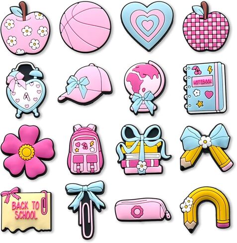 Easter Nurse Sea Animals Shoe Charms, School Teacher Snorkeling Croc Charms Pack for Shoe Decoration in Kuwait