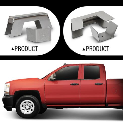 ANDPLAY لحام تحت السرير في فتحة C متوافق مع Chevy Silverado GMC Sierra 1500 2007-2018 فضي in Saudi Arabia