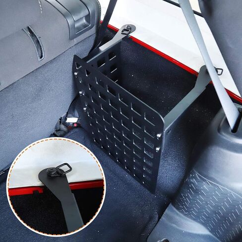 Metal Molle Storage Trunk Organizer Cargo Rack Shelf Storage for 2007-2018 Jeep Wrangler JK & Unlimited 4-door (Passenger Side) in Saudi Arabia